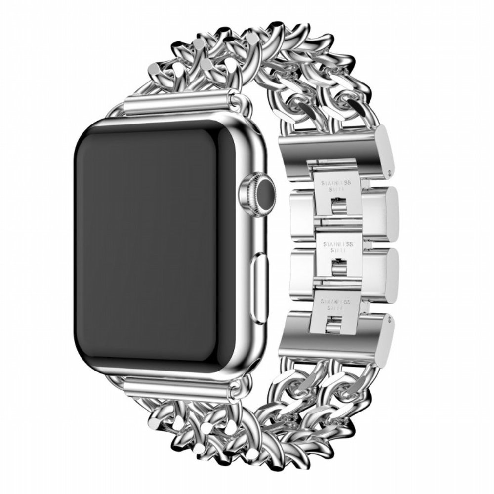 NEW Adjustable Stainless Wrist Strap Band For Apple Watch - Sliver - Picture 12 of 15